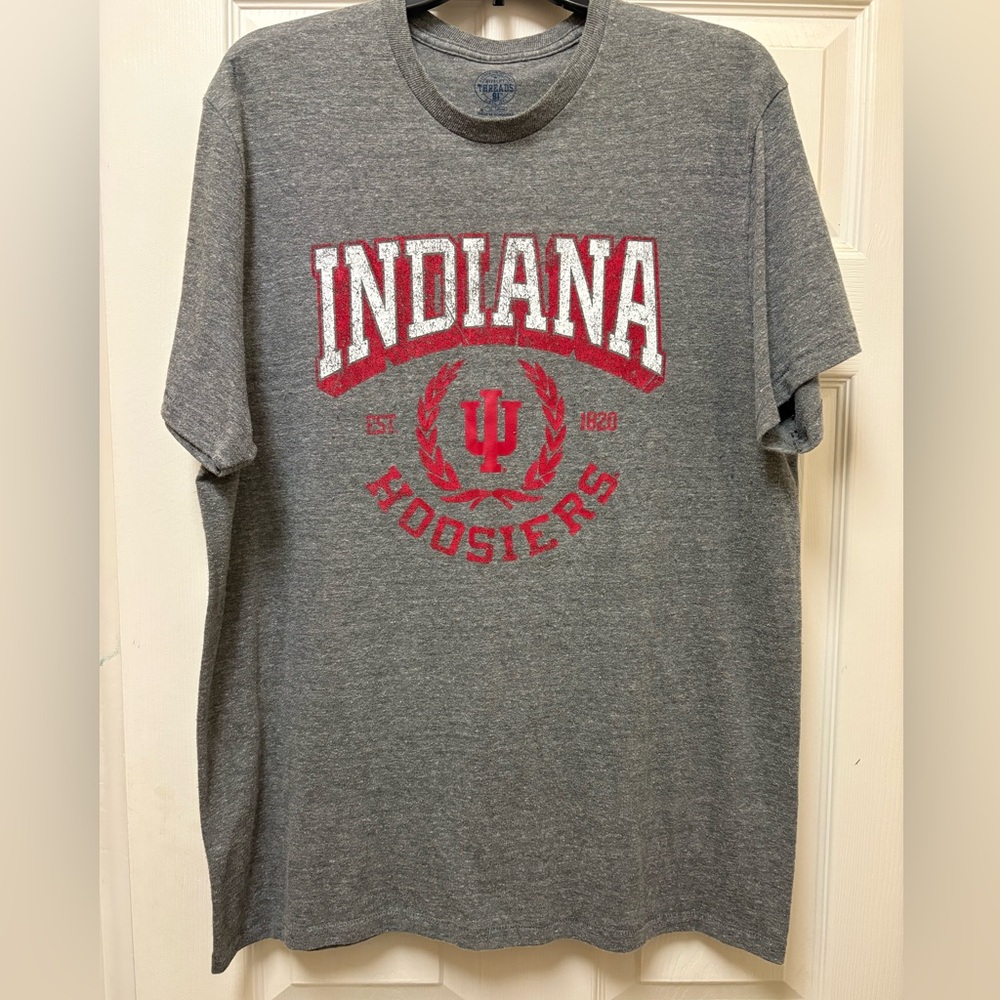 Rivalry Threads Gray Indiana Hoosiers Tee size XL